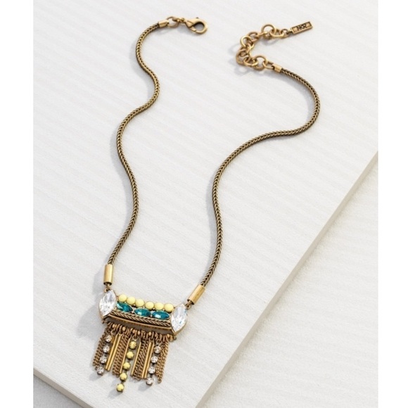 Silpada Jewelry - Silpada Neon Fringe Swarovski Crystal Necklace